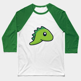 green baby dino Baseball T-Shirt